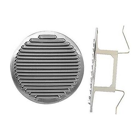 5,0 x BOCCHETTA AERAZIONE ALLUMINIO TONDA + MOLLE