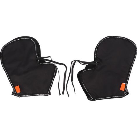 Gants de guidon en toile Oxford, bandes réfléchissantes nocturnes, protection solaire, imperméables, universels pour moto, scooter, vélo (1/5)