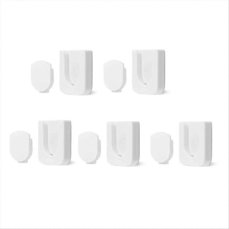 Magnetische Wandhalterung für Fernbedienung (weiß) (1/5)