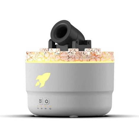 1 Diffuseur d'huiles essentielles, effet feu, humidificateur d'air, minuterie 3h, veilleuse, salon (1/5)