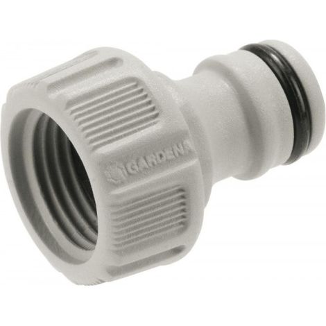 Außenadapter für 16,7-mm-Wasserhahn mit 21-mm-1/2-Zoll-Innengewinde (Blister) Gardena