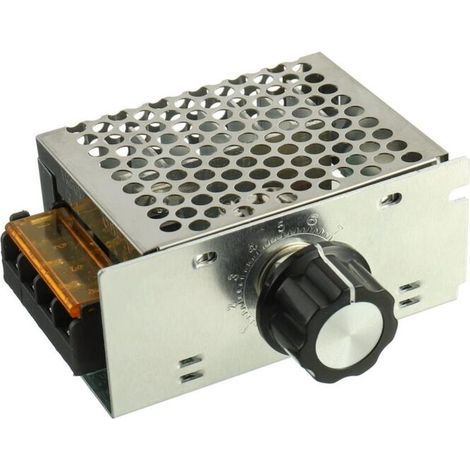 4000W Hochleistungs-SCR-Elektronik-Spannungsregler 220V AC Motordrehzahlregler Dimmer Thermostat (1/5)