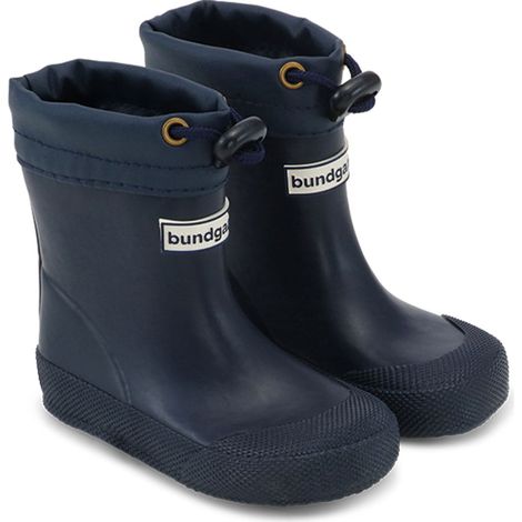 Bottes Wellington élastiques pour enfants - Bundgaard - Bleu marine - Taille 20