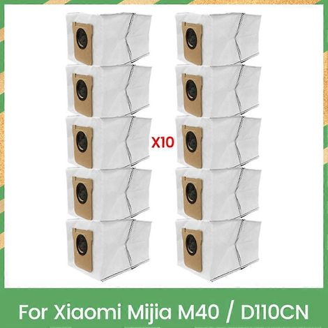 Staubbeutel für Xiaomi Mijia M40 / D110CN Staubsauger – Ersatzteile – Leistungsstarke Staubbeutel – Haushaltsreinigungszubehör – 10er-Pack (1/5)