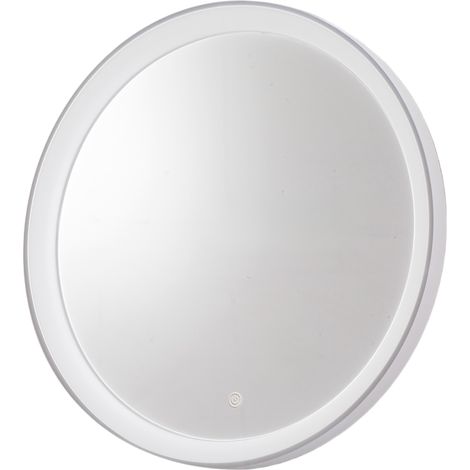 KRIZIA A/M - Applique Led 30W Dimmerabile con Specchio, Touch CCT 3000K-4000K, Antiappannamento, Finitura Bianco Satinato - Gealuce (1/3)