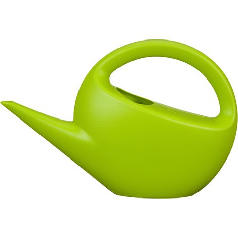 Scheurich Smilla, arrosoir en plastique, couleur : Matt Green, 33.5 cm de largeur, 9.6 cm de profondeur, 22.2 cm de hauteur, 1.6 l vol.