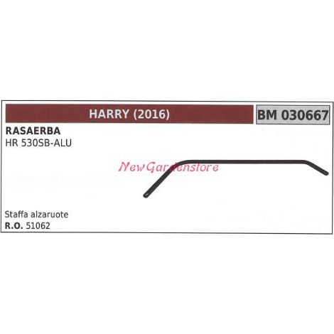 Staffa alzaruota HARRY tagliaerba tosaerba rasaerba HR 530SB-ALU 030667