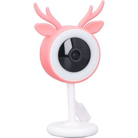 Intelligente WLAN-Kamera mit 3 Megapixeln, Zwei-Wege-Audio, Infrarot-Nachtsicht und Echtzeit-Babyüberwachung im Innenbereich (1/5)