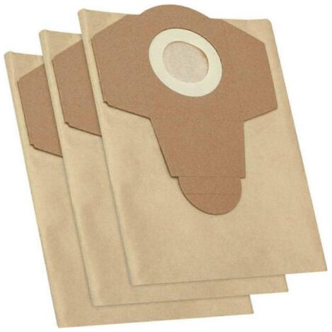 NALOOKAMIC Sacs à poussière pour aspirateur eau et poussière Einhell TC-VC 1812S 1812/1S 18/15, TE-VC 18/10, BT-VC 1250S, 20 L (1/4)