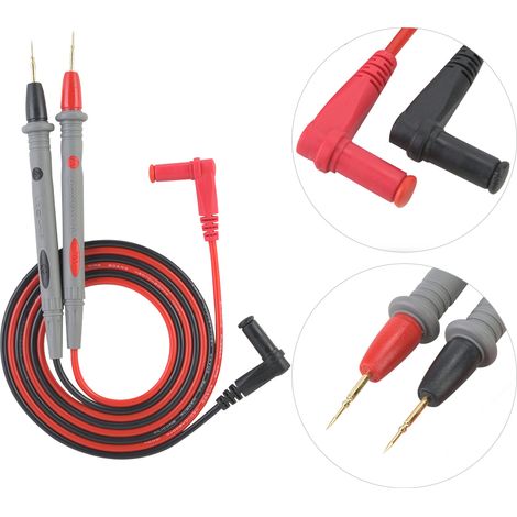 Stück PT1006 Digitalmultimeter-Prüfspitzen 20A 109cm mit Messleitungen (1/5)