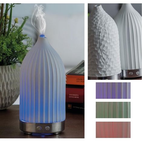 Diffusore elettrico essenze nebulizzatore con led 100 ml 2 Modelli (1/2)