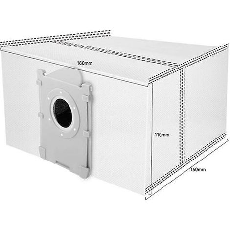 Accessori e ricambi compatibili con Ecovacs X8 Pro Omni: spazzola laterale principale, filtro HEPA, panno, sacchetto raccoglipolvere. (1/5)