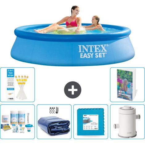 Easy Set Pool Rund - 244x61 cm - 7-teilig S14