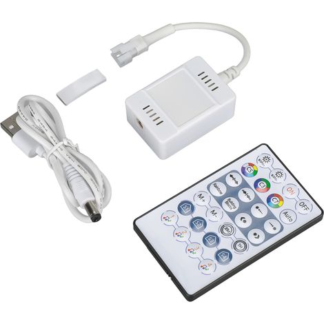 Contrôleur WIFI pour Bandes LED RGB 5V, Télécommande APP, 3 Broches avec Câble USB pour Bar Maison, KTV (1/5)