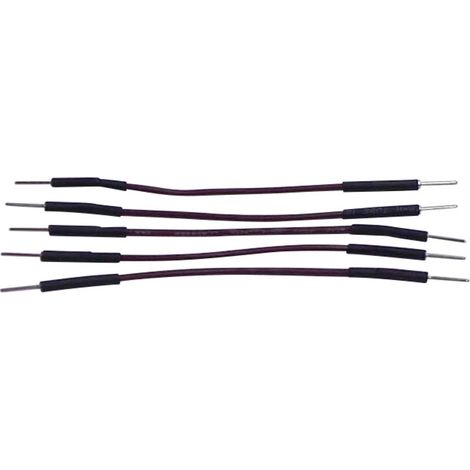 TRU COMPONENTS  Jumper-Kabel  [1x Drahtbrücken-Stecker - 1x Drahtbrücken-Stecker] 2.00 m Blau (1/2)