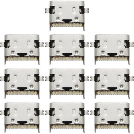 Compatible with Samsung Galaxy A20S SM-A207, 10 individual charging ports sold per pack. (1/4)
