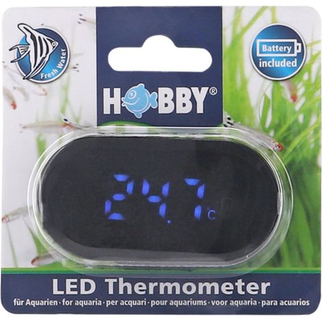 Hobby LED Thermometer Aqua für Aquarien - inkl. Batterie (1/5)