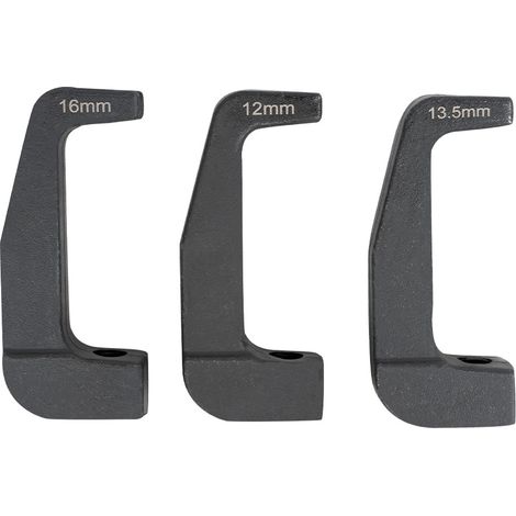 JBM16295 Juego de 3 adaptadores para extractor de inyectores (ref. 54186)