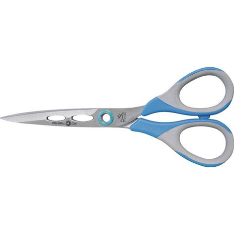 Forbici da lavoro/carta lunghezza totale 150 mm lunghezza taglio 60 mm - 480732
