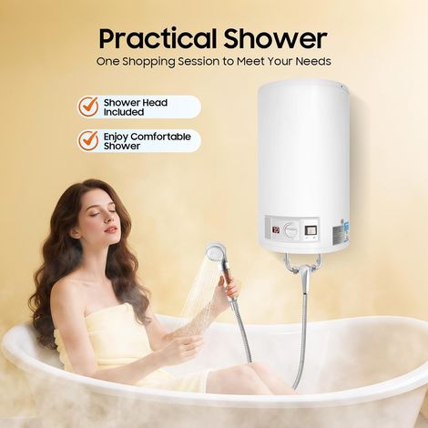 50l chauffe - eau électrique chauffe - eau électrique puissance de la chaudière 2kw avec unité de douche stockage d'eau chaude domestique