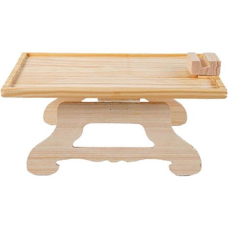 Tablett aus Holz für Sofalehnen, Ablage für Speisen
