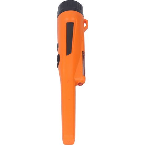 Détecteur de métaux pinpointer IP66 étanche portable, baguette manuelle avec lampe LED orange (1/5)
