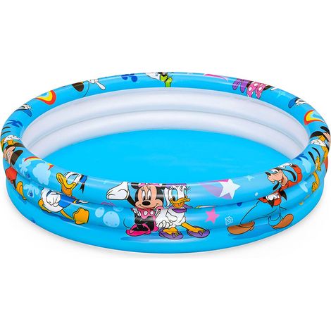 Bestway Aufblasbares Schwimmbad Disney Mickey & Friends 122x25 cm +2 Jahre Garten 91007