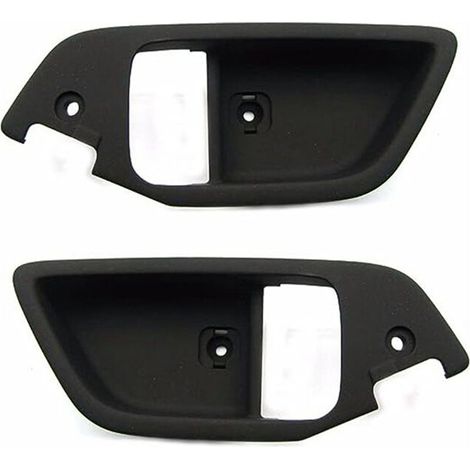 Coperture per maniglie interne delle portiere anteriori (sinistra + destra) per Chevrolet Tiburon Coupé 2003-2008, codici articolo: 826112C000 826212C000, colore nero. (1/3)