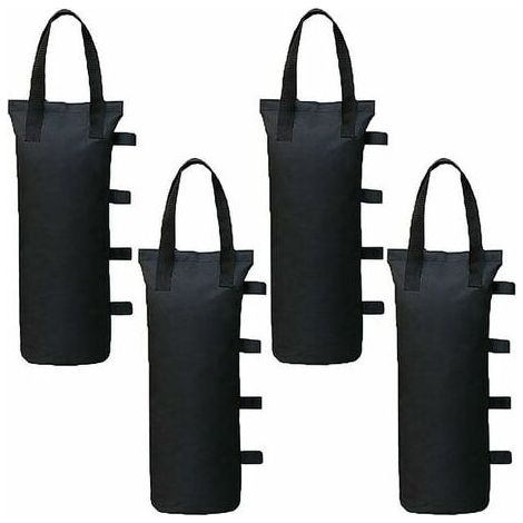Ensemble de 4 sacs de sable pour tonnelles, tonnelles, pavillons, pieds de tente, parasols et abris solaires. (1/5)