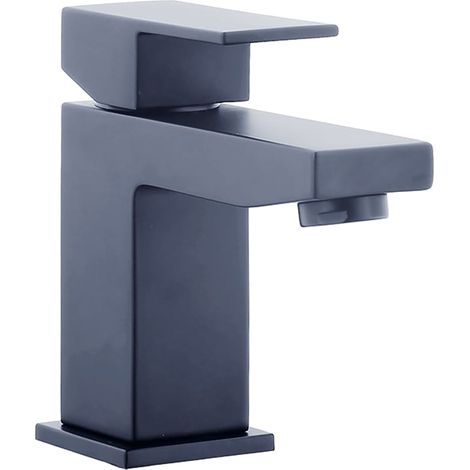 Luxury Modern Mini Mono Basin Mixer - Black