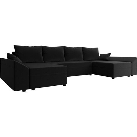 Sofá rinconero Memphis 131, Kronos 07, Función de descanso, Almacenaje, 317x140x82cm, 0