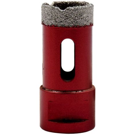 SABIR Foret diamanté avec filetage M14, foret à trous creux brasé haute performance pour carrelage/granit/marbre/porcelaine/verre/céramique (25 mm) (1/5)