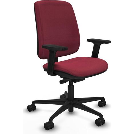 Piqueras y Crespo Silla de Oficina Granate Ergonómica (1/3)