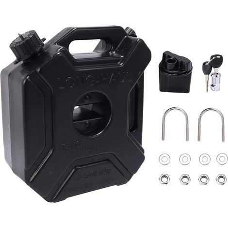 5L noir Jerrican Essence Peut pour Moto ATV UTV (1/4)