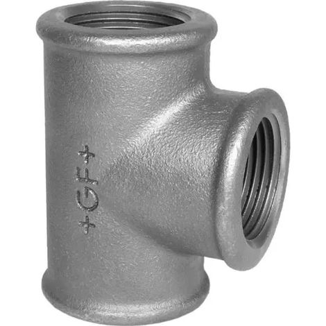 Té uguale Fonte Zincata FFF 33x42