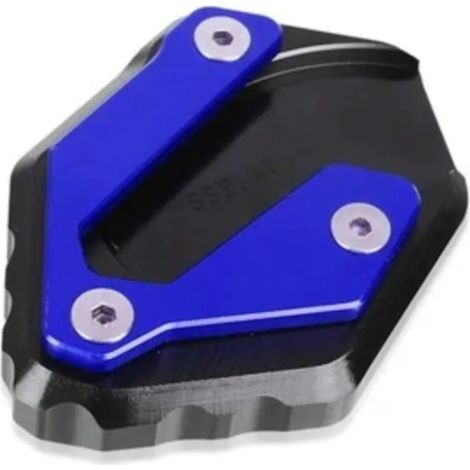 (Bleu) Compatible avec YAMAHA MT-07 XSR700 FZ07 Tracer 700 7 GT R7 MT07 YZFR7 Extension de béquille latérale, support de béquille, support agrandissant la béquille maxpower (1/4)