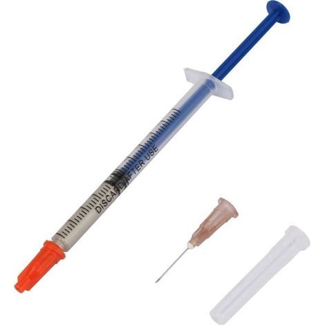 Pâte conductrice argentée pour réparation PCB clavier – 0,4 ml, séchage rapide, lubrifiant sec (1/5)