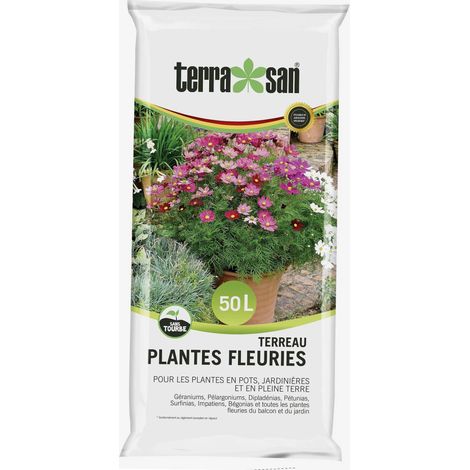 Terreau Plantes Fleuries ALGOFLASH 50L