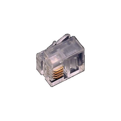 Fme art 22.290 fiche modulaire fiche 6/4c pour installations te'le'phoniques