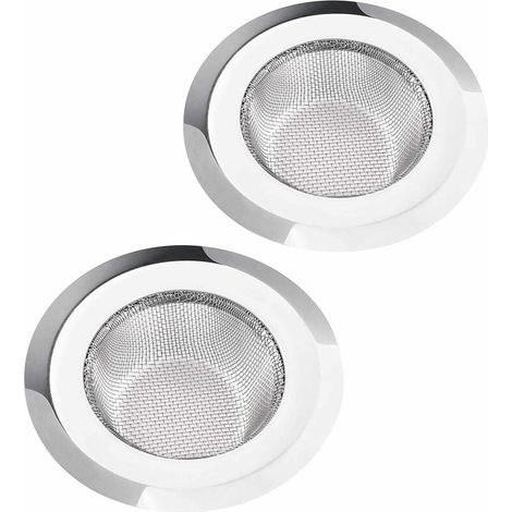 2 Filtres Evier Inox 11.3cm (1/5)