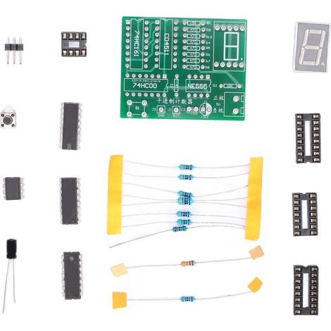 Kit Compteur Décimal - Ensemble Kit DIY ABS pour Solder - Éducatif Électronique (1/5)