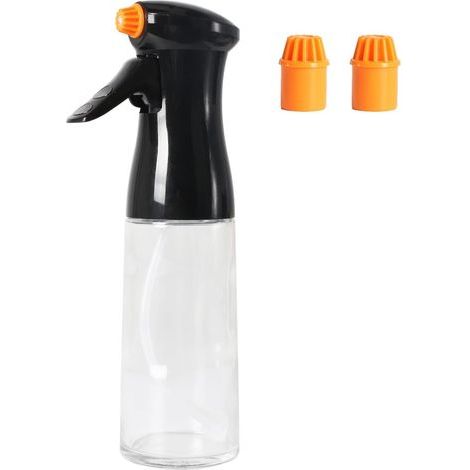 Aceite en aerosol para cocinar, pulverizador de aceite de oliva, botella pulverizadora de aceite de 200 ml para freidora de aire, ensaladas, barbacoa, pasta, accesorios de cocina. (1/5)