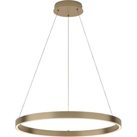 Suspension ronde LED laiton Maytoni Rim Ø60 37W 3000K