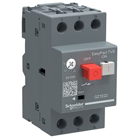 SCHNEIDER GZ1E04 0,4 EASYPACT TÉLÉVISEURS DISJONCTEUR MOTEUR, BLANC SCHNEIDER ELECTRIC