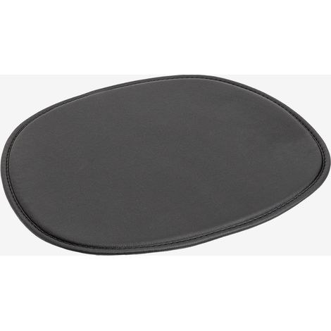 Sklum – Coussin pour chaise en similicuir 39x34,5 cm – Remplissage en mousse – Confort et style Scand Noir