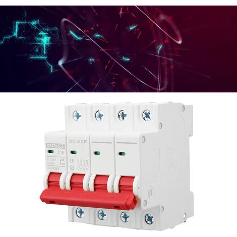 Le nouveau disjoncteur DZ47s-63Z C16 4P CC est un disjoncteur miniature 1 000 V CC destiné aux systèmes photovoltaïques. Il s'agit d'un disjoncteur 16 A montable sur rail DIN avec un pouvoir de coupur (1/5)