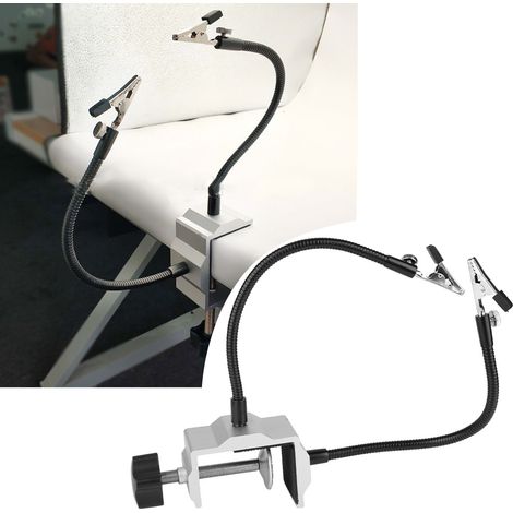 Support universel en métal pour fer à souder électrique, pince pour station de soudage de circuits imprimés DIY (1/5)
