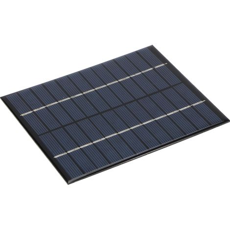 Panneau solaire 2W 12V, panneau en résine époxy solaire, panneau solaire à monter soi-même, panneau en silicium polycristallin de qualité A (1/5)