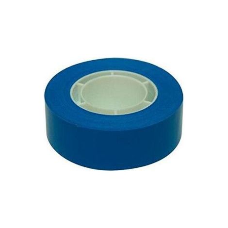 Ruban adhésif bleu en polypropylène à déroulement silencieux - 19mmx33m