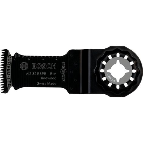 Lame de scie plongeante BIM AIZ 32 BSPB, Bois dur, 50 x 32 mm, pack de 10